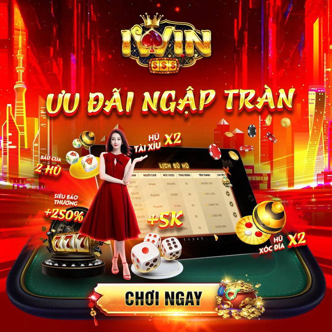 Ưu đãi ngập tràn tặng quà tân thủ IWiN 50k